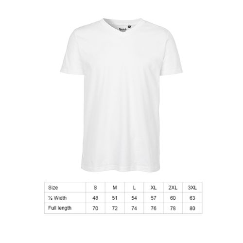 Men's V-neck T-shirt - Image 8